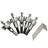 Perfk セット　ホールソーセット　ドリルビット　穴あけ道具　超硬　高速度　ステンレス製　ホールカッター