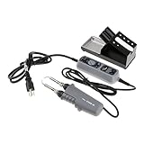 F Fityle ハンダゴテセット　120W　デジタル はんだごてステーション　温度制御 電気ピンセット はんだごて 台　