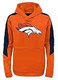 Denver BroncosユースNFL「太字ロゴ"パフォーマンスフード付きスウェットシャツ