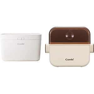 【セット買い】コンビ クイックウォーマー ハンディ カシミアベージュ & Combi (コンビ) 電子レンジ除菌 保管ケ…