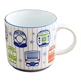 テーブルウェアイースト マグカップ 電車大好き 男の子用マグカップ