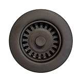 Houzer 190-9564 Disposal Flange for 3.5-Inch Drain Openings, Bronze by HOUZER