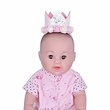 (アイム)iiniim　ベビー 王冠 クラウン パーティー キッズ 大人 子供用 髪飾り ガールズ 帽子 ヘッドバンド 可愛い フラワー クラウン ストレッチ キッズ 女子会 パーティー ヘアバンド 