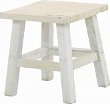 mokuシリーズ『木製フラワースタンド ロースクエア』【IT】ホワイト(#9847300)サイズ：幅21×奥行21×高さ23cm