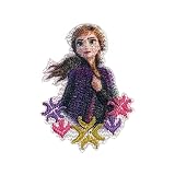 アナと雪の女王２ アナ/ミニワッペン D01Y2630