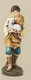39'' Shepherd Nativty Painted