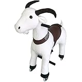 ラングスジャパン(RANGS) エコポニーシリーズ ヤギ 3歳~ 耐荷重30kg 本物の馬のように動き出す