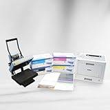 オリジナルTシャツ&オリジナルグッズ作成セット：レーザープリンター4点Aセット((HL-L9310CDW)+トナーセット+転写紙4紙+プレス機)ビリーブのTシャツプリントセット[ブラザー工業製プリンター対応]