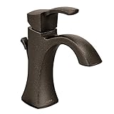 Moen 6903ORB Voss One-Handle High Arc Bathroom Faucet, Oil Rubbed Bronze [並行輸入品]
