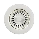 Houzer 190-9261 Sink Strainer for 3.5-Inch Drain Openings, White [並行輸入品]
