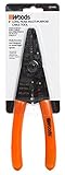 Woods 8-Inch Long Nose Multi-Purpose Cable Tool (58749640), Copper Cutter, Terminal Crimper, Shear &