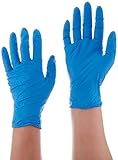 Tradex NMD5201 Ambitex Nitrile Powdered Free Multi-Purpose Gloves Medium Blue (Pack of 1000) [並行輸入品]