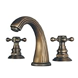 Homyl ヴィンテージウォーター　蛇口　回転可能　浴室　洗面器　水栓　　タップ　水漏れない　装飾　35 x 23 x 6.5cm
