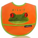 Crocodile Creek - Frog Bib (3204-7) by Crocodile Creek