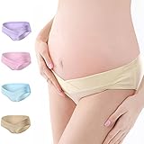 妊婦パンツ マタニティウェアパンツ マタニティショーツ 下着 産前 産後 妊婦用 (L, パープル)