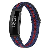 Runostrich コンパチブル Fitbit Inspire2/Inspire HR/Inspire ナイロン弾性スポーツバンド交換用ストレッチバンド ストラップ