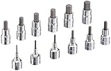 Blackhawk By Proto HW-9412MS Drive Metric Hex Bit Socket Set, 3/8-Inch, 12-Piece by Blackhawk By Pro