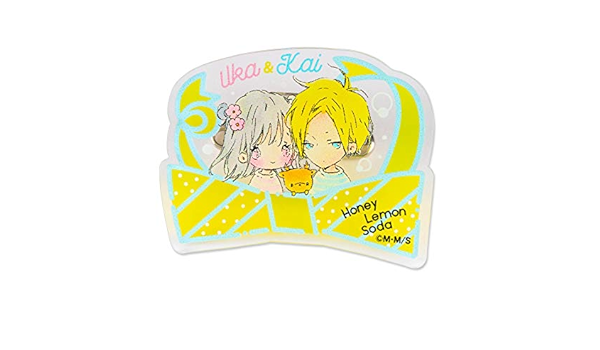 Amazon ハニーレモンソーダ 描き下ろしイラスト使用アクリルバッジ りぼん アニメ 萌えグッズ 通販
