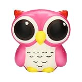 cloudro Squishies Slow Risingおもちゃ、SquishiesジャンボフクロウAniaml香りつき可愛い動物Squishy男の子女の子パーティーギフト応力Relieverのおも