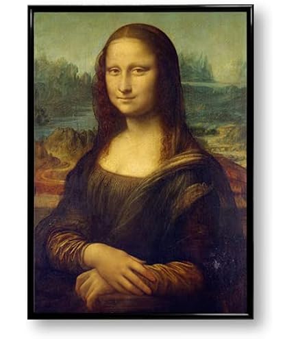 Amazon.co.jp: ポスター レオナルド ダ ヴィンチ 『モナ リザ』 A2
