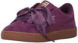 PUMA ユニセックス・キッズ Suede Heart SNK Kids カラー: パープル