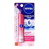 NIVEA ニベアナチュラルカラーリップ ブライトアップ チェリーレッド 3.5g