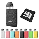 【4＋】 aspire minican4 POD kit アスパイア ミニカン 4 プラス FlavorKitchenオリジナルミニポーチ/VAPE（ベイプ） スターターセット 電子タバコ (Black)