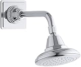 Kohler K-13137-AK-CP Pinstripe Single-Function Katalyst Showerhead, Polished Chrome [並行輸入品]