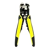 オートマルチストリッパ 自動ワイヤーストリッパー 絶縁 0.2~6.0mm2 ストリップ線径自動調整 黄色【一年保証付き】