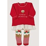 Next ネクスト ベビー ワンピース タイツつきセット 60 70 80 85 クリスマス (3-6m ワンカラー) [並行輸入品]