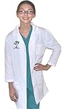 Kids Mad Scientist Lab Coat By My Little Doc 2 ホワイト MLDKLCWMSA-2