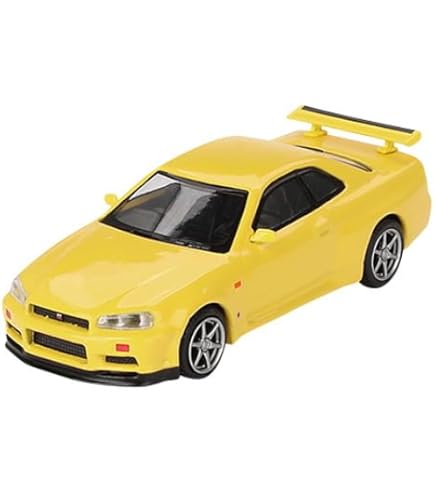 Amazon | エブロ 1/24 スカイラインGT-R R34 VスペックII シルバー