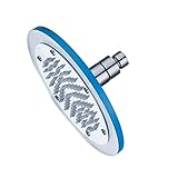 Dovewill シャワーヘッド　LEDライトの光　光の滝　気持ち　お風呂　耐久　耐食　２サイズ３色選べ　200x40mm - 3色　約200x15mm
