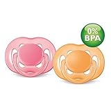 Avent BPA Free Freeflow Pacifiers, 6-18 m Girl Colors by Avent [並行輸入品]