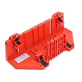 AUTOTOOLHOME マイターボックス クランプ式 マイターボックス 3角度切断可能 横90度/45度/22.5度 2x4用 木材に適合 鋸切断ガイド 木材を固定 耐久性 DIY初心者 家庭用 木