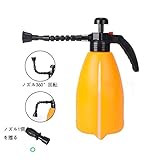 霧吹き 2L / 3L容量 蓄圧式 噴霧器 ロングロータリーノズル スプレーボトル スプレーボトル 園芸用 水撒き 散水ツール (容量3L)