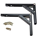 TANNER 折たたみ棚受 タッチポン 200 黒