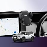 LUWU ランクル250専用小物収納トレー&スマホホルダー 【運転席と助手席の両方で使用可能・すっきり収納】 360度回転・ワンタッチクリップ 携帯ホルダー 収納ボックス ランドクルーザー250 アクセサリー ランクル カスタムパーツ