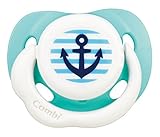 コンビ テテオ おしゃぶり スマイルナビ キャップ付 Sサイズ マリンブルー