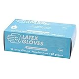 Ciメディカル Ci ラテックスグローブ ポリマー加工パウダーフリー Sサイズ 1箱100枚入り