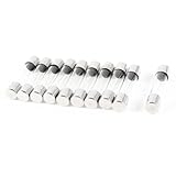 uxcell ガラス管ヒューズ　速断型　 6x30mm 250V 5Amp　10個入り