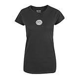 VWフォルクスワーゲンLadie 's LittleブラックTシャツ M ブラック DRG013793