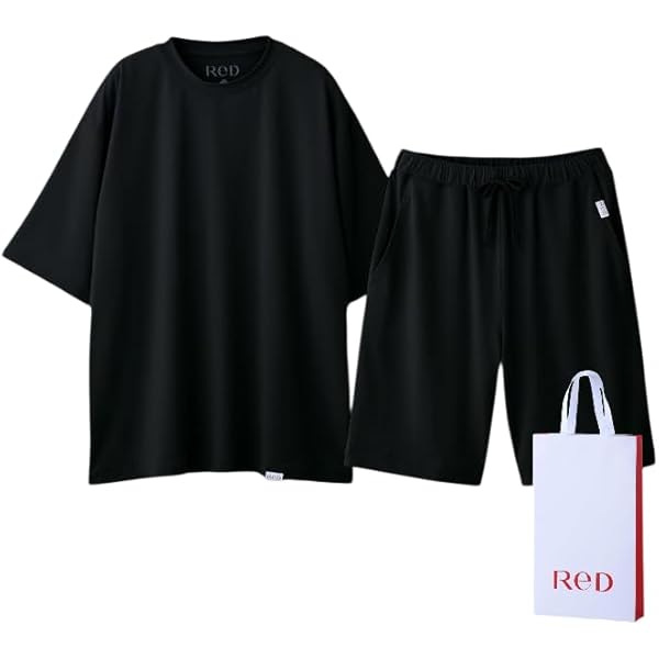 Amazon | [ReD] 【公式】 公式 レッド リカバリーウェア 上下セット