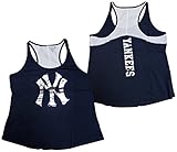 ニューヨーク・ヤンキースWomen 'sベビージャージーレーサーバックタンクトップ 3L