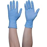 TRUSCO(トラスコ)  ニトリル TGワーク 0.10 粉無青L TGNN10BL100枚入り