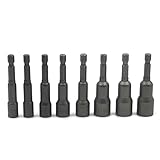 AngelaKerry ソケットビット 8本組 6､7､8､9､10､11､12､13mm [並行輸入品]