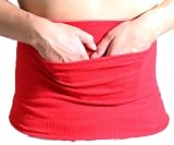 [vantann] [バンタン] 赤 腹巻き メンズ レディース 腹巻 日本製(L 赤の腹巻)