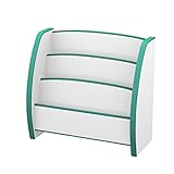 【JAJAN】えほんたて トール幅65.3cm奥行き30cm高さ60cm グリーン［完成品][おまけ付き]【知育家具EVAキッズシリーズ】PS-65MG_s［絵本ラック］