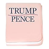 CafePress – Trump Pence for President – スーパーソフトベビー毛布、新生児おくるみ ピンク 18288888566832E