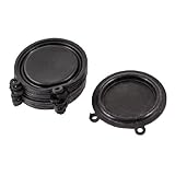 DealMux柔??軟なゴム製の給湯器ダイヤフラム洗濯機シール72ミリメートルダイヤ10個